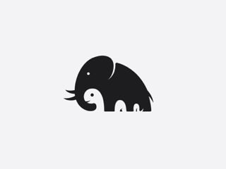 elephant_and_snake_negative_space